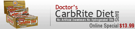Online Special CarbRite Bars