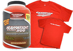 Heavyweight Gainer 900 (7lb) with T-Shirt