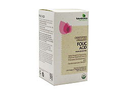 Certified Organic Folic Acid