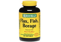 Flax, Fish, Borage Oil 120 Gel