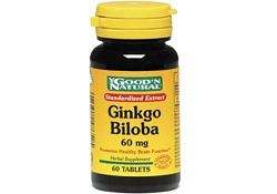 Ginkgo Biloba 60 mg 30 Tab