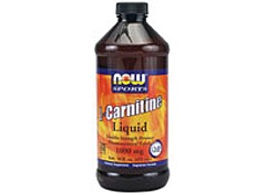 Liquid L-Carnitine 1000mg (Now Foods)