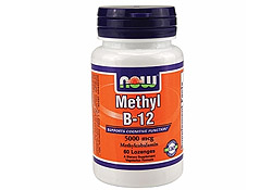 Methyl B-12 5000mcg w/Folic Acid