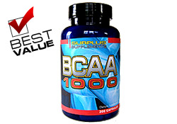 BCAA 1000 (400 cap) (SS) : $20.99
