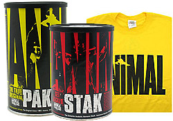 Animal Pak + Animal Stak With T-Shirt